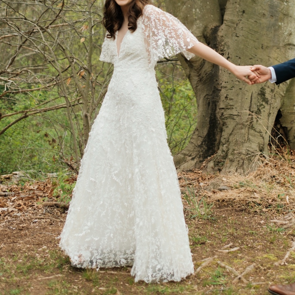 BHLDN JENNY BY JENNY YOO Lourdes Wedding Dress Size 6